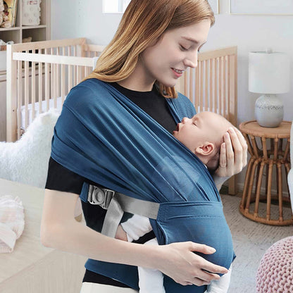écharpe de portage bébé endormi