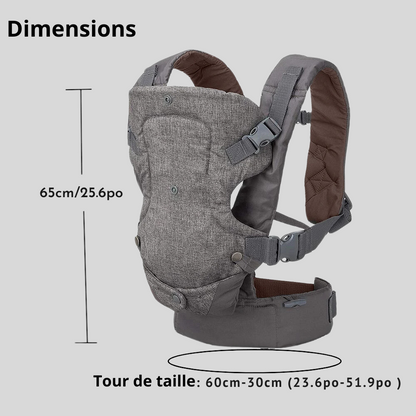 Porte bébé ergonomique 4-en-1 │BabyComfy™