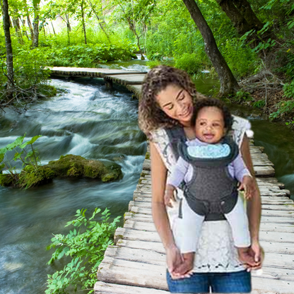 Porte bébé ergonomique 4-en-1 │BabyComfy™