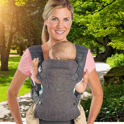 Porte bébé ergonomique 4-en-1 │BabyComfy™