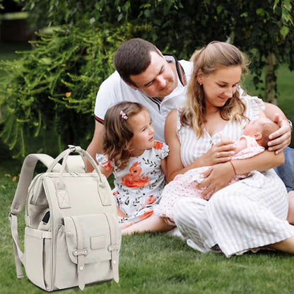 Sac à dos à langer multifonctions avec station de charge USB │BabyFusion™