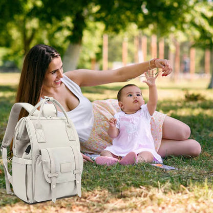 Sac à dos à langer multifonctions avec station de charge USB │BabyFusion™