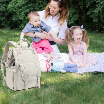 Sac à dos à langer multifonctions avec station de charge USB │BabyFusion™
