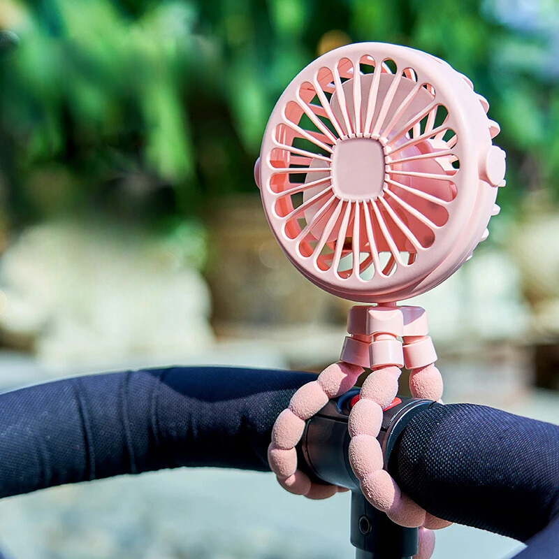 Mini ventilateur portable pour poussette │FlexiFan™